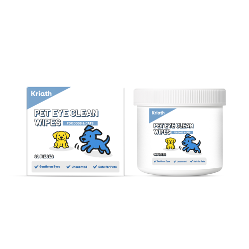 Kriath 宠物眼湿巾 日常猫狗缓解眼部不适温和呵护宠物护理湿巾